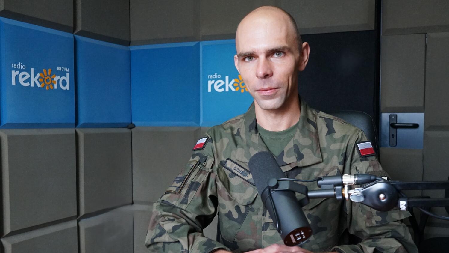 Rozmowa Radia Rekord - mjr Piotr Dzienis