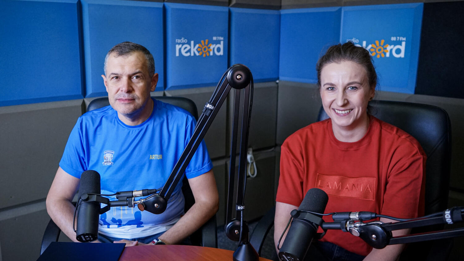 Ewelina Jabłońska i Artur Iniarski: Ciechanów Biega i pierwszy półmaraton