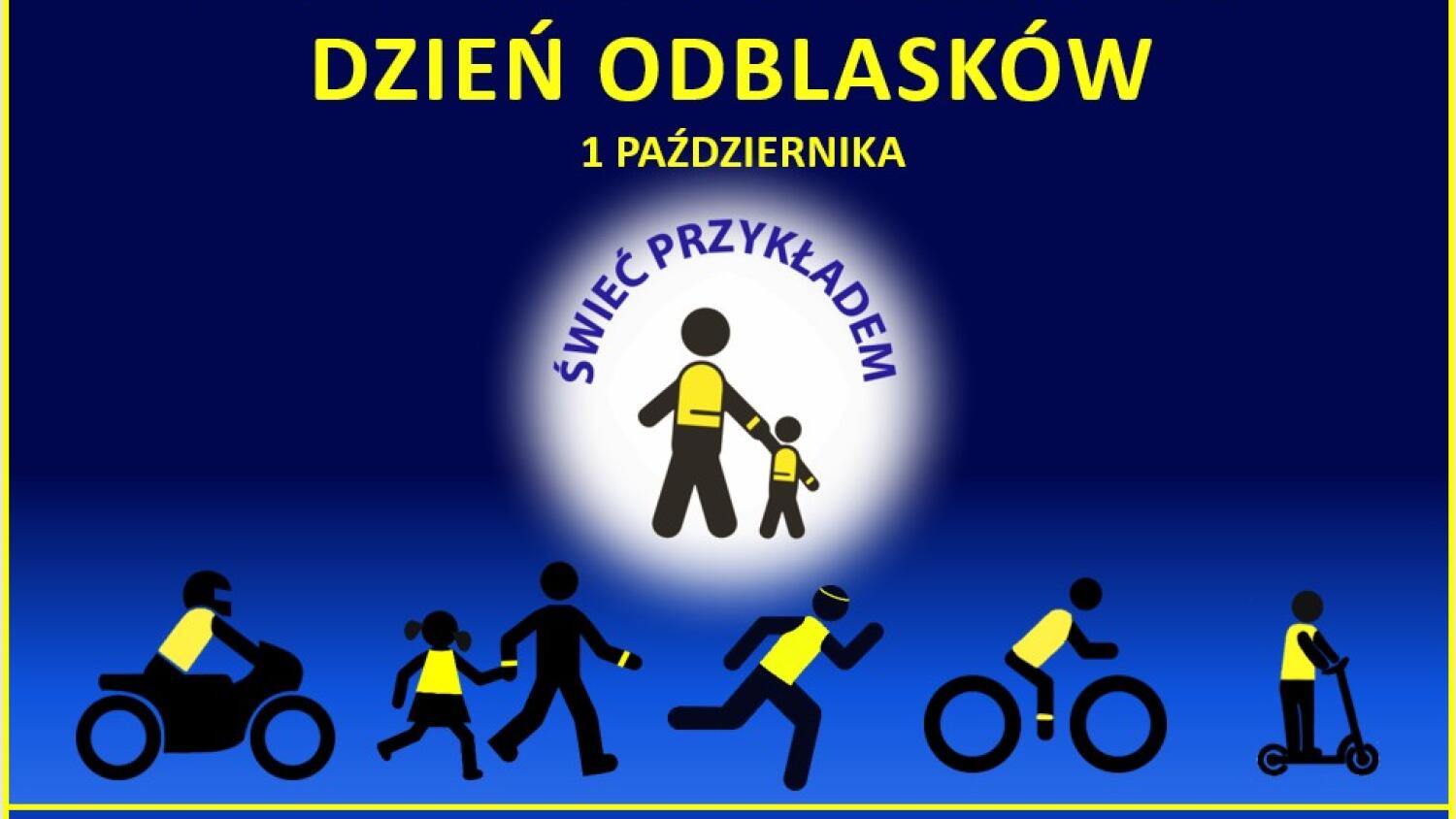 Policja w Ciechanowie rusza z akcją odblaskową. Świeć przykładem