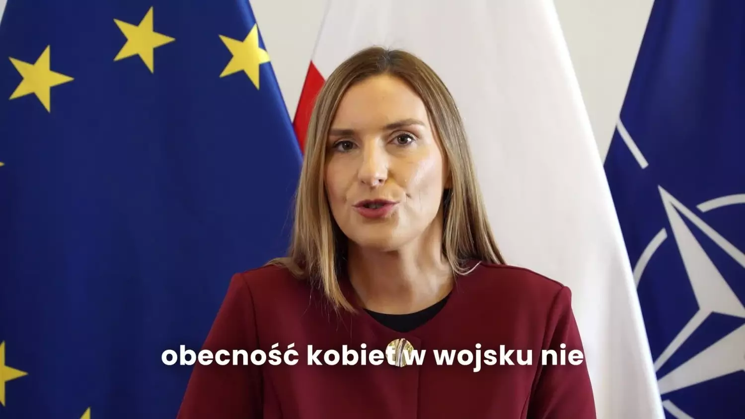 Magdalena Sobkowiak-Czarnecka do uczestników Women of NATO